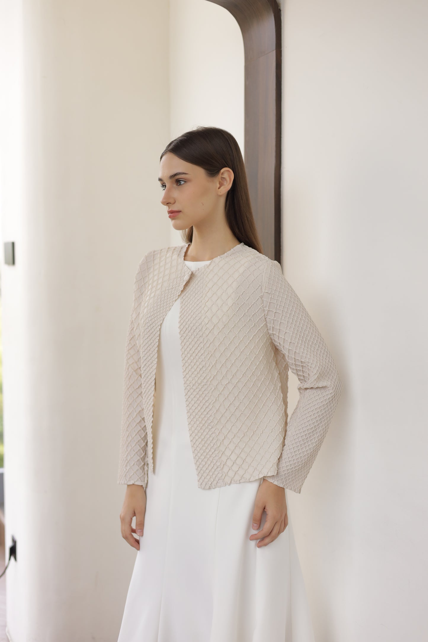Demeter Pleats Cardigan