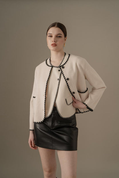 Elys Cream Vest