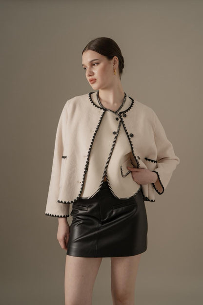 Elys Cream Vest